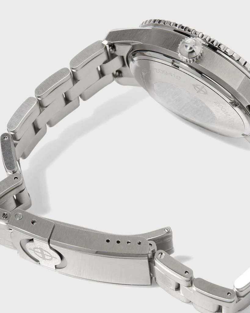 ZODIAC Men's Super Sea Wolf World Time Bracelet Watch 4