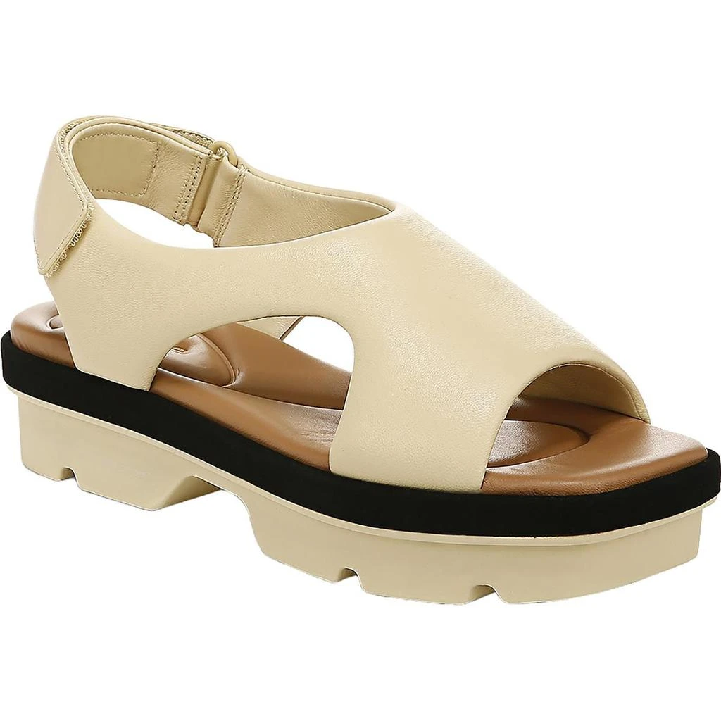 Vince Bilbao Womens Faux Leather Open Toe Slingback Sandals 3