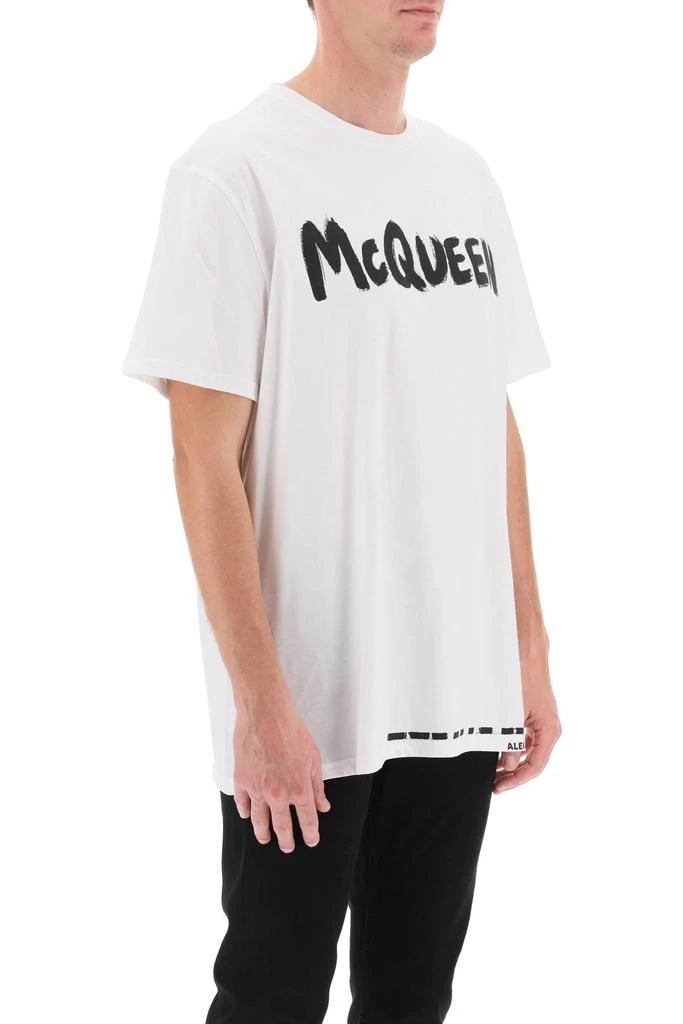 ALEXANDER MCQUEEN mcqueen graffiti t-shirt 2