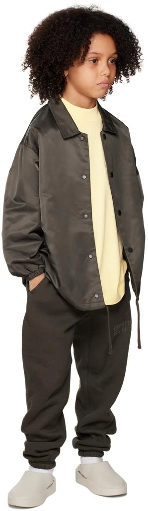 Essentials Kids Yellow Muscle T-Shirt 4