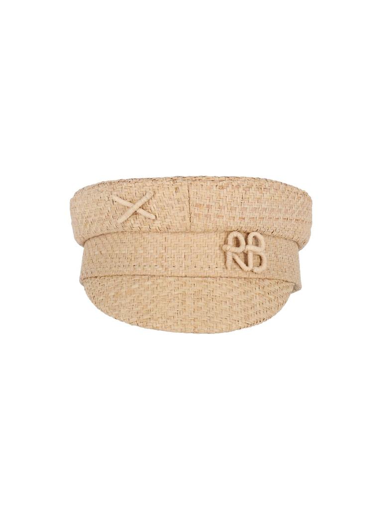 RUSLAN BAGINSKIY Ruslan Baginskiy Embroidered Boater Hat