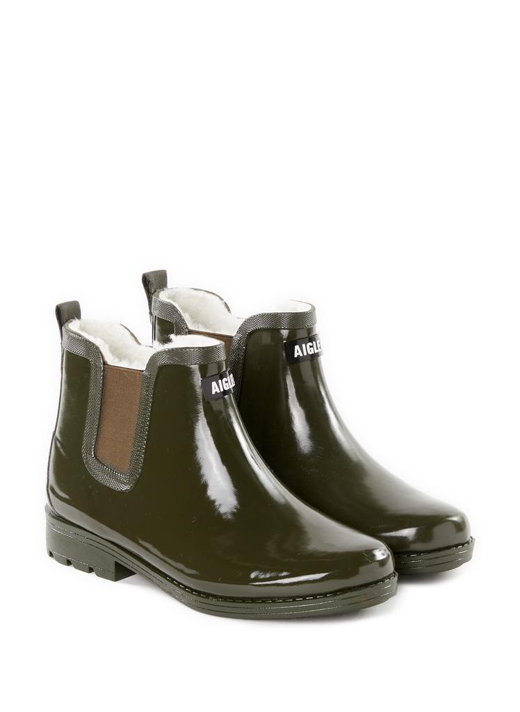 AIGLE Carville Fur Ankle Boots