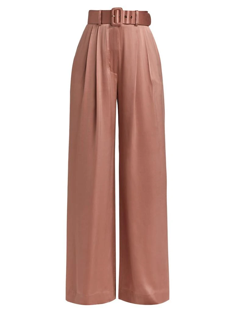 Zimmermann ​Silk Tuck Pants 1