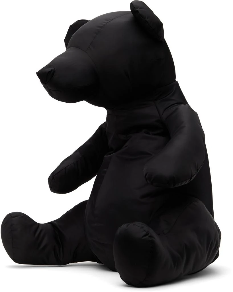 Maison MIHARA YASUHIRO Black "Dolls" Bear Big Shoulder Bag 3