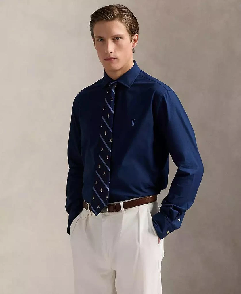 Ralph Lauren Men
s Classic-Fit Stretch Poplin Shirt 1