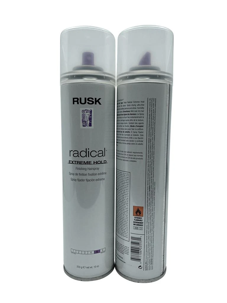 Rusk Radical Extreme Hold Finishing Spray 10 OZ Set of 2 3