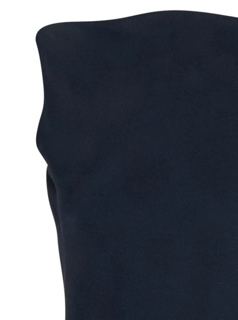 ANTONELLI 'Mara' Blue Long Dress With Boat Neckline And Side Slit In Viscose Blend Woman 2