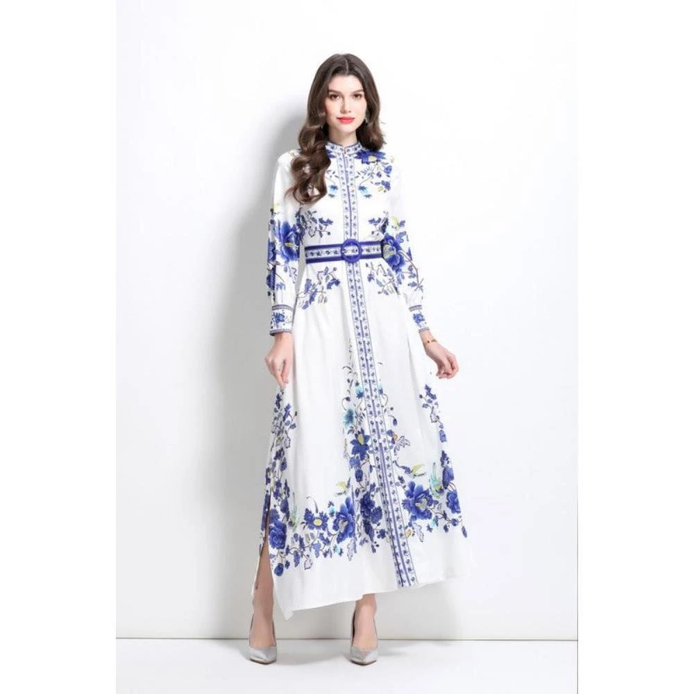 FASHNZFAB Women Fashion Long Maxi Dress 6