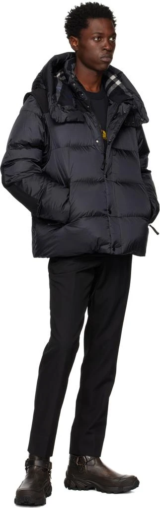 Burberry Navy Puffer Down Jacket 4