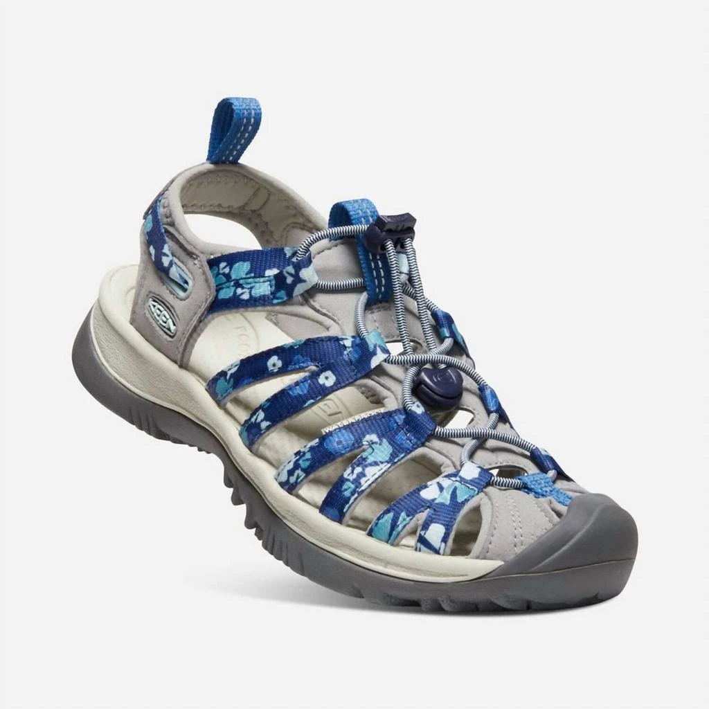 Keen Whisper Hybrid Water Sandal In Floral/vapor 4
