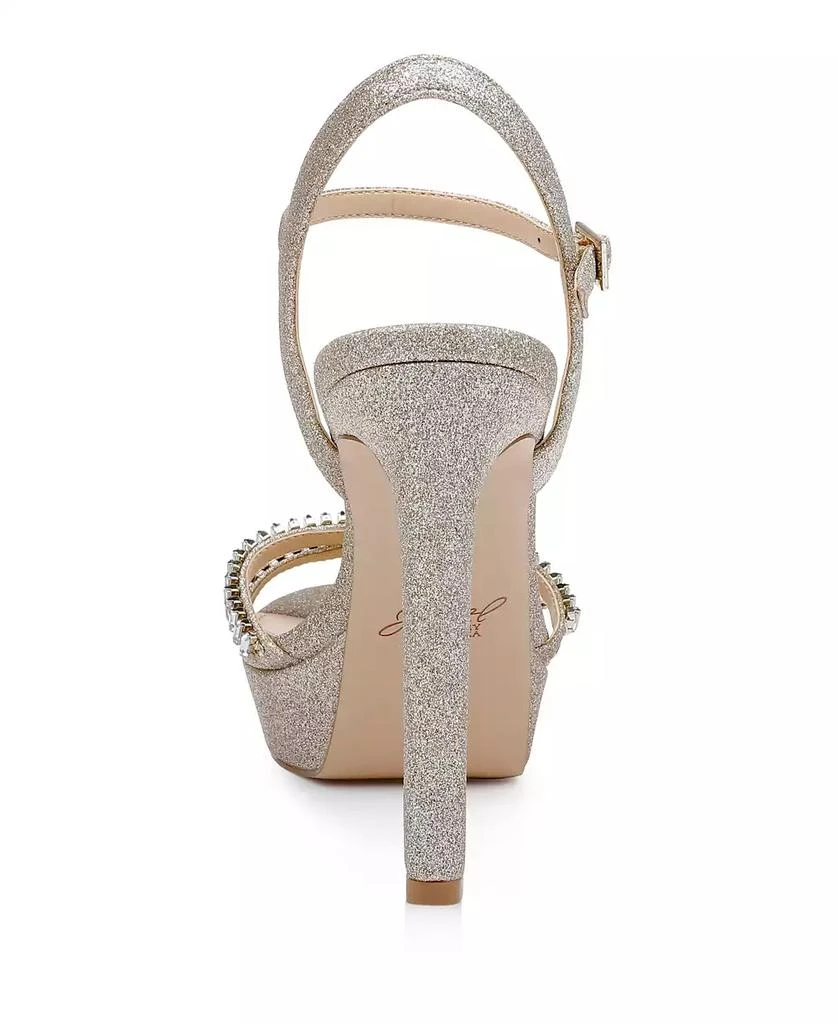 Badgley Mischka Women's Gallant Platform Evening Sandals 3