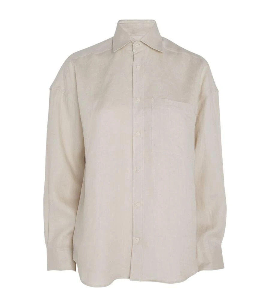 With Nothing Underneath Hemp The Weekend Shirt 1