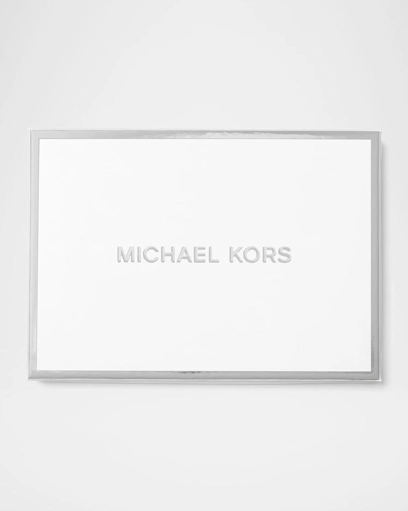 Michael Kors Jet Set Monogram Metallic Wristlet 3