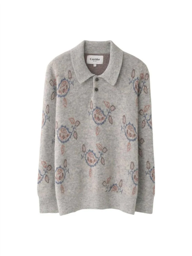 Corridor Corridor - Maya Long Sleeve Polo Shirt 4