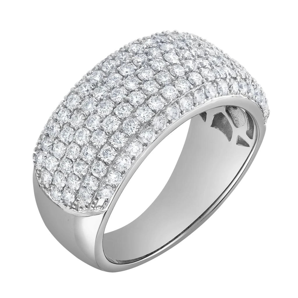 LuvMyJewelry Grandeur 1.50 Ct Natural Diamond 10K Gold Ring 2