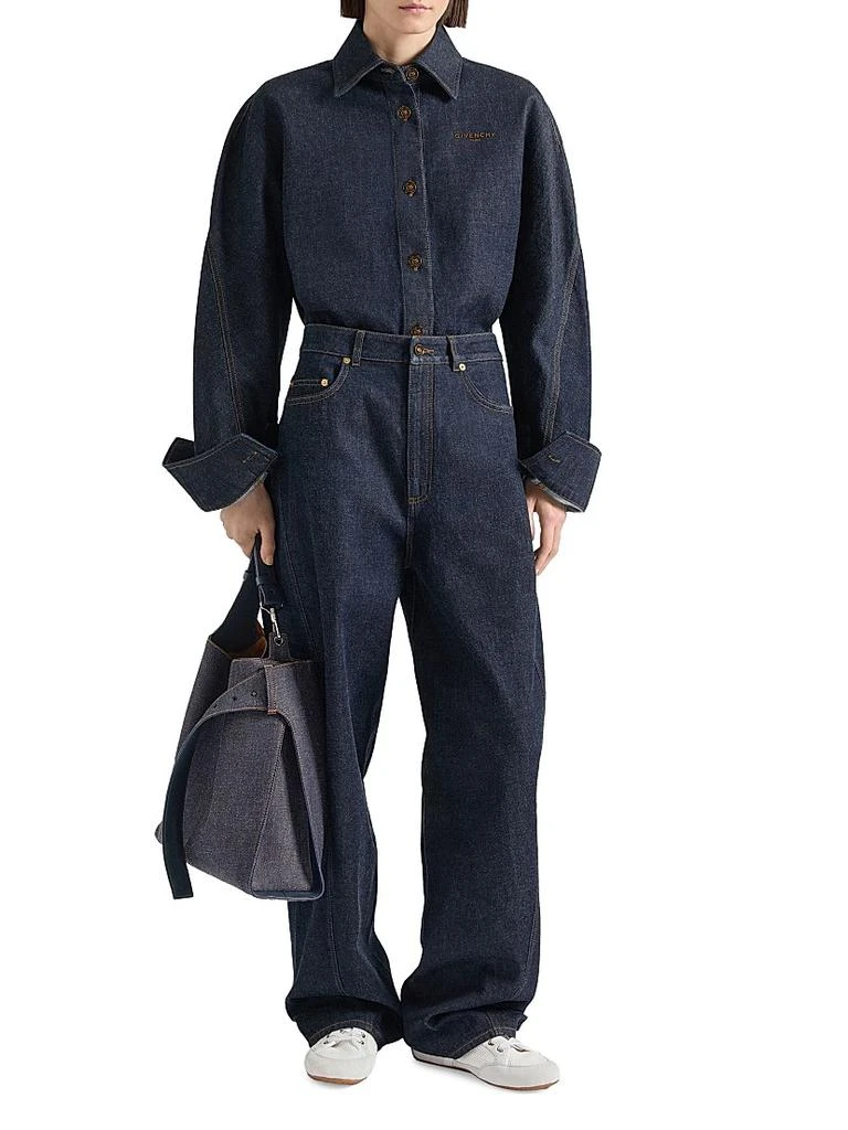 Givenchy Shirt in Denim with Embroidery 4