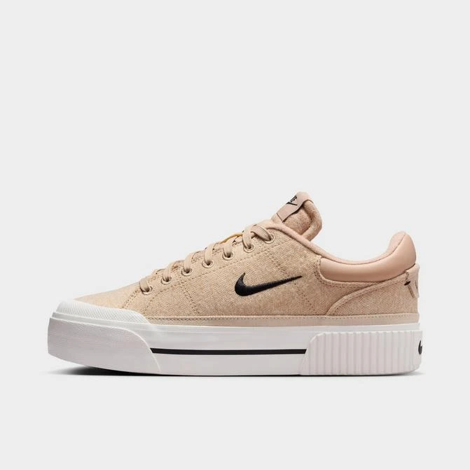NIKE Women's Nike Court Legacy Lift LE Casual Shoes 1
