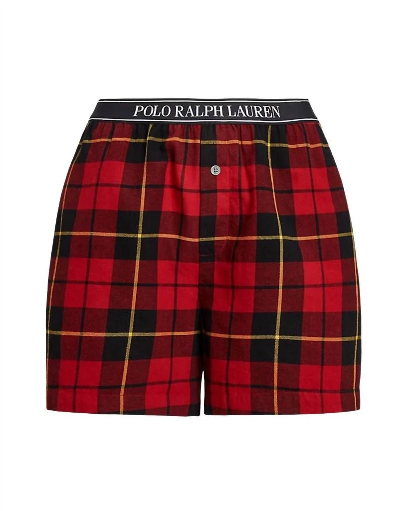Ralph Lauren Women's Flannel Boxer Short 1