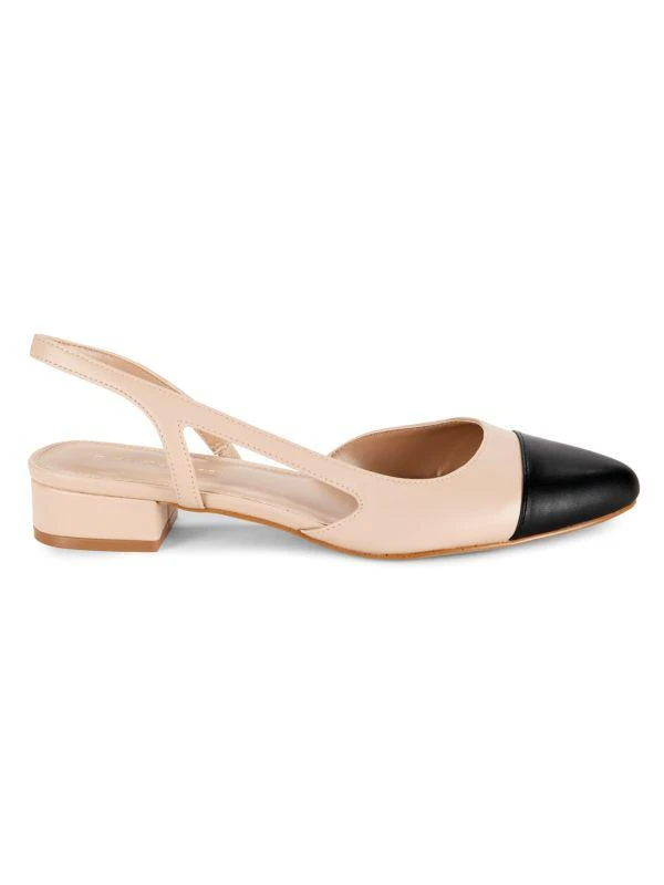 BCBG Tillie Two Tone Slingback Pumps 1