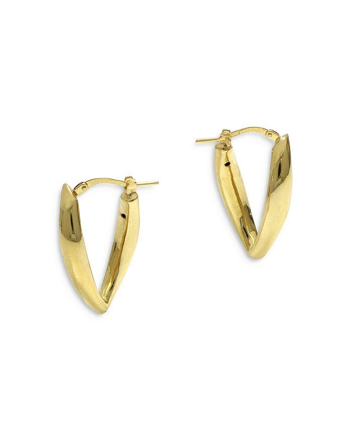 Bloomingdale
s Fine Collection 14K Yellow Gold Artform Hoop Earrings
