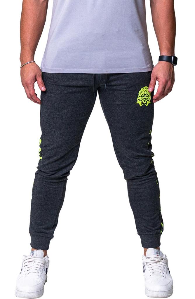Maceoo Monogram Stretch Cotton Joggers