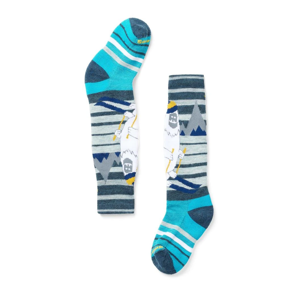 SmartWool Full Cushion Yeti Pattern Over The Calf Socks (Toddler/Little Kid/Big Kid) 2