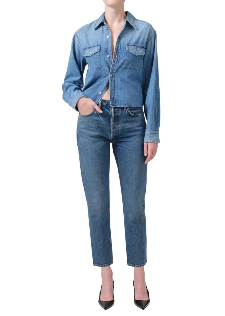 Citizens of Humanity Charlotte High Rise Straight Jean In First Class 1