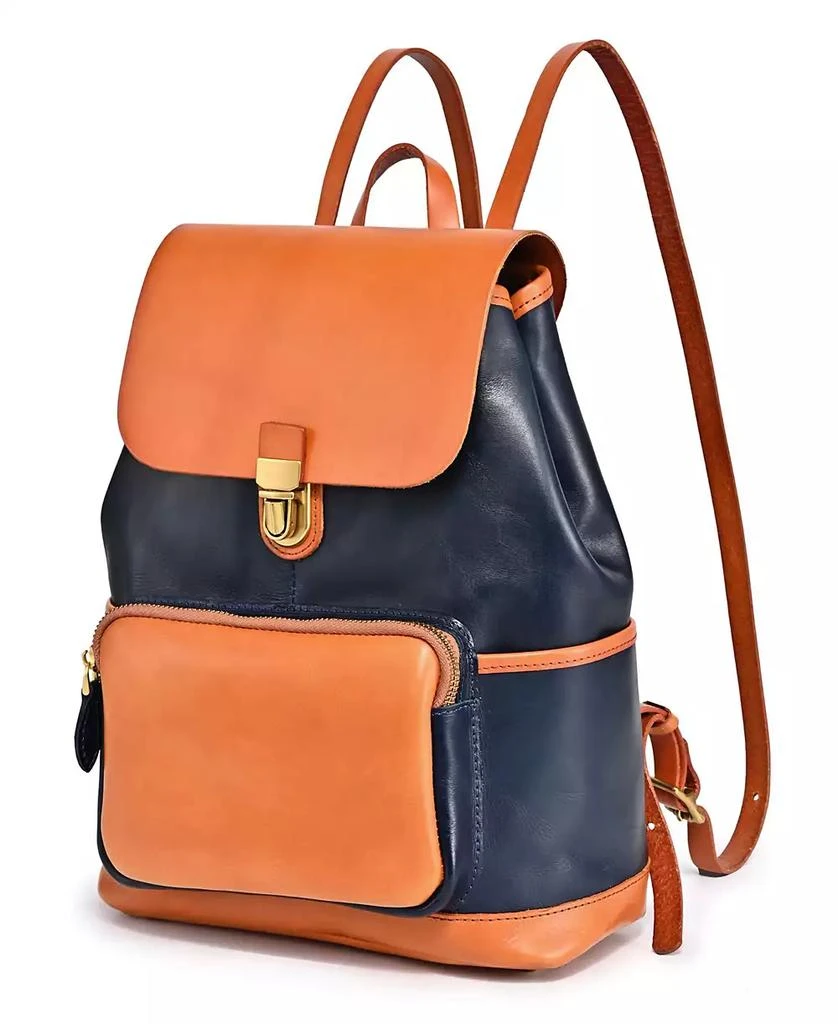 OLD TREND Women's Genuine Leather Out West Backpack 6