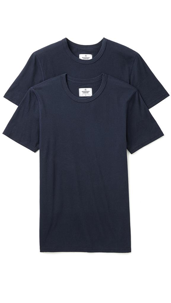 REIGNING CHAMP Lightweight Jersey T-Shirt 2 Pack