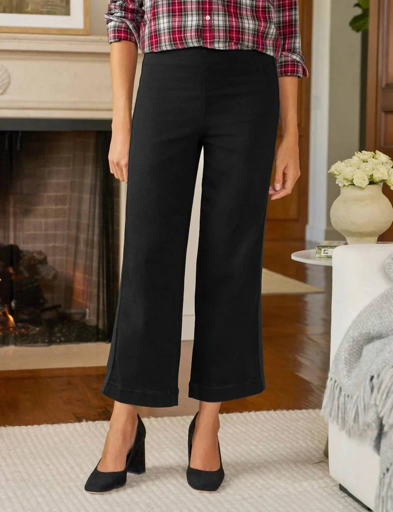 Frank 
Eileen Frank 
Eileen - Westport Illusion Wide-leg Pull-on Jean