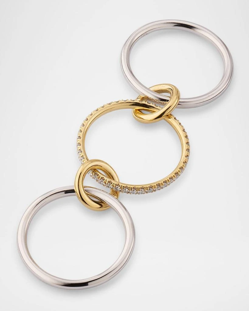 Spinelli Kilcollin Sonny Two-Tone Ring with Diamonds 4