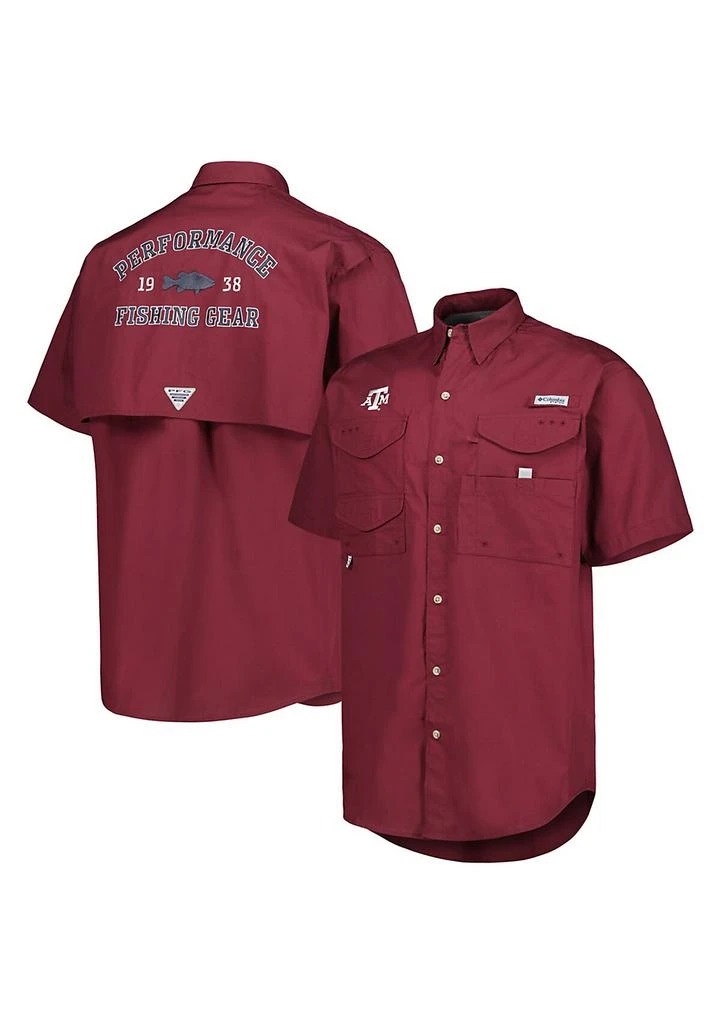 Columbia NCAA Texas A&M Aggies Bonehead Button-Up Shirt