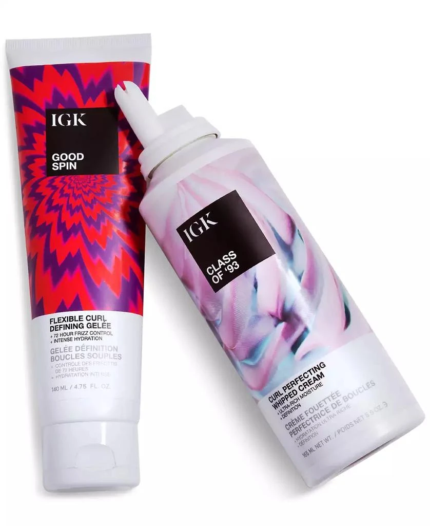 IGK Hair Class Of '93 Curl Perfecting Whipped Cream 7
