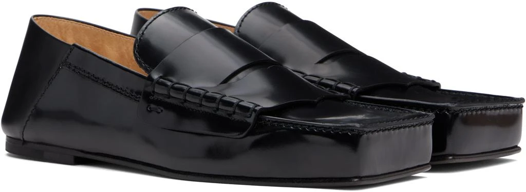 Jacquemus Black La Casa 'Les Loafers Carré' Loafers 4