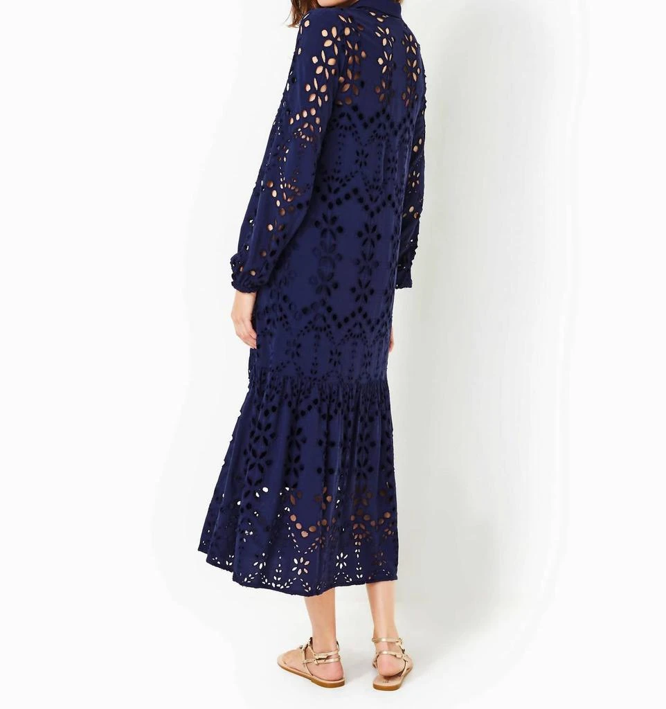 Lilly Pulitzer Zia Eyelet Midi Shirtdress 3