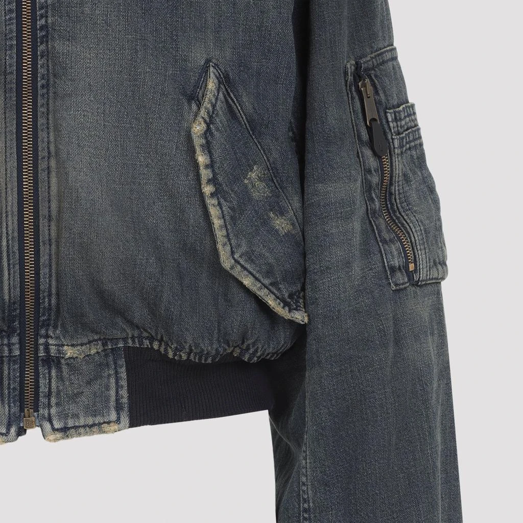 Balenciaga Balenciaga Standard Denim Bomber Jacket 4