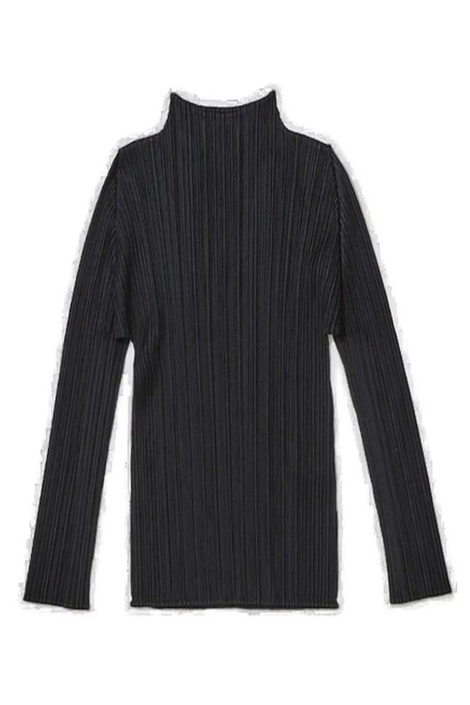 Pleats Please Pleats Please Issey Miyake Mock Neck Pleated Top 1
