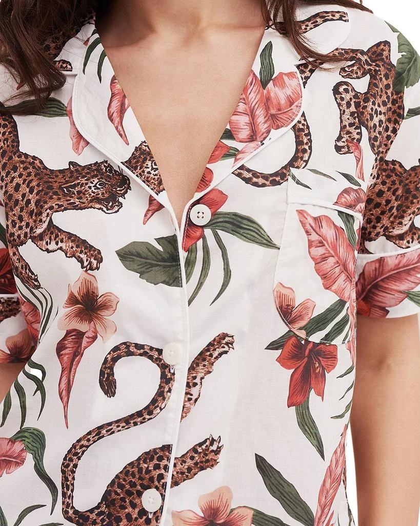 Desmond & Dempsey Soleia Print Pajama Set 4