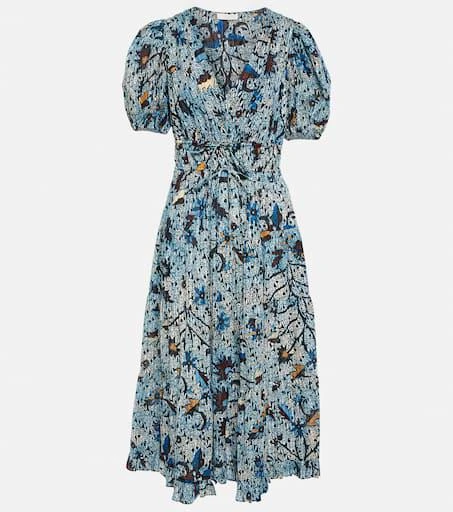 Ulla Johnson Thelma printed midi dress 1