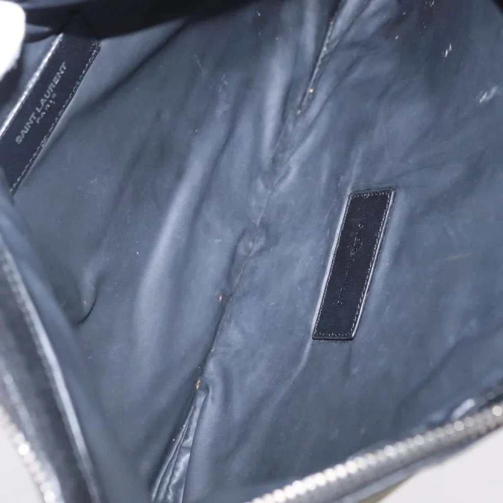 Yves Saint Laurent Beach Zip Pouch Canvas Canvas Clutche 
Pouche Bag (Pre-Owned) 5