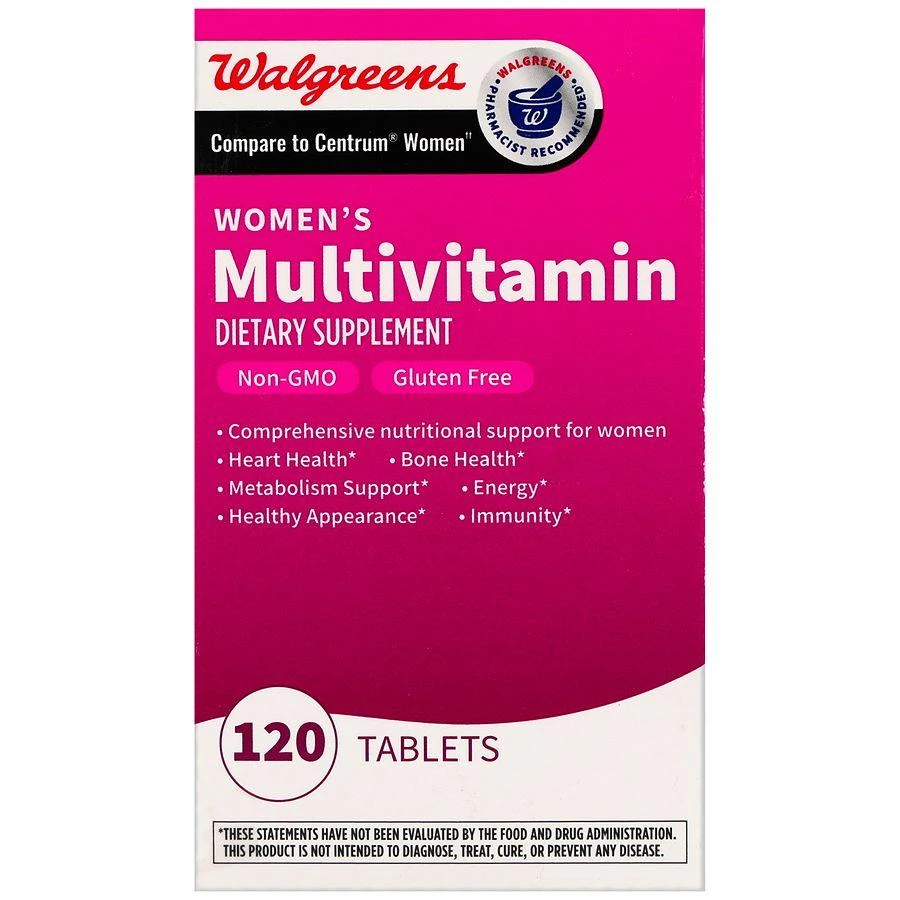 Walgreens Women's Multivitamin Tablets 1
