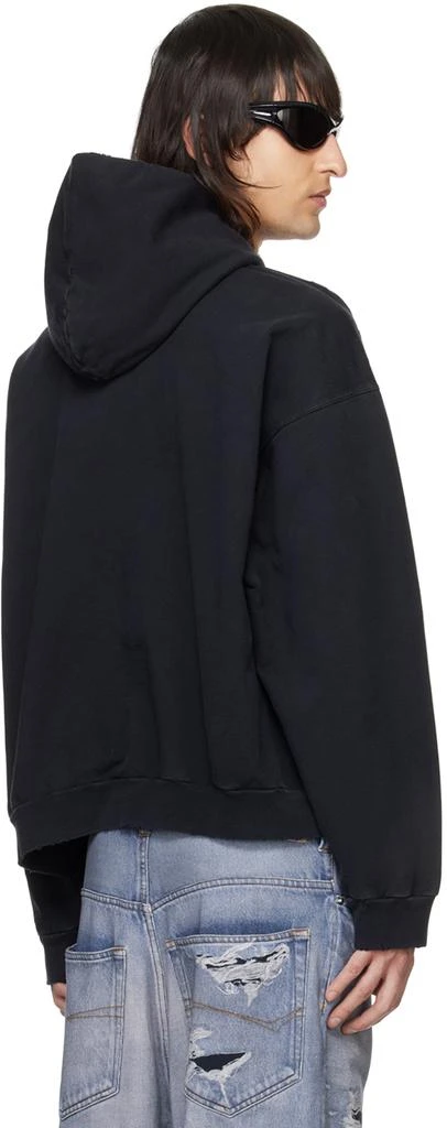 Balenciaga Black DIY College Hoodie 3