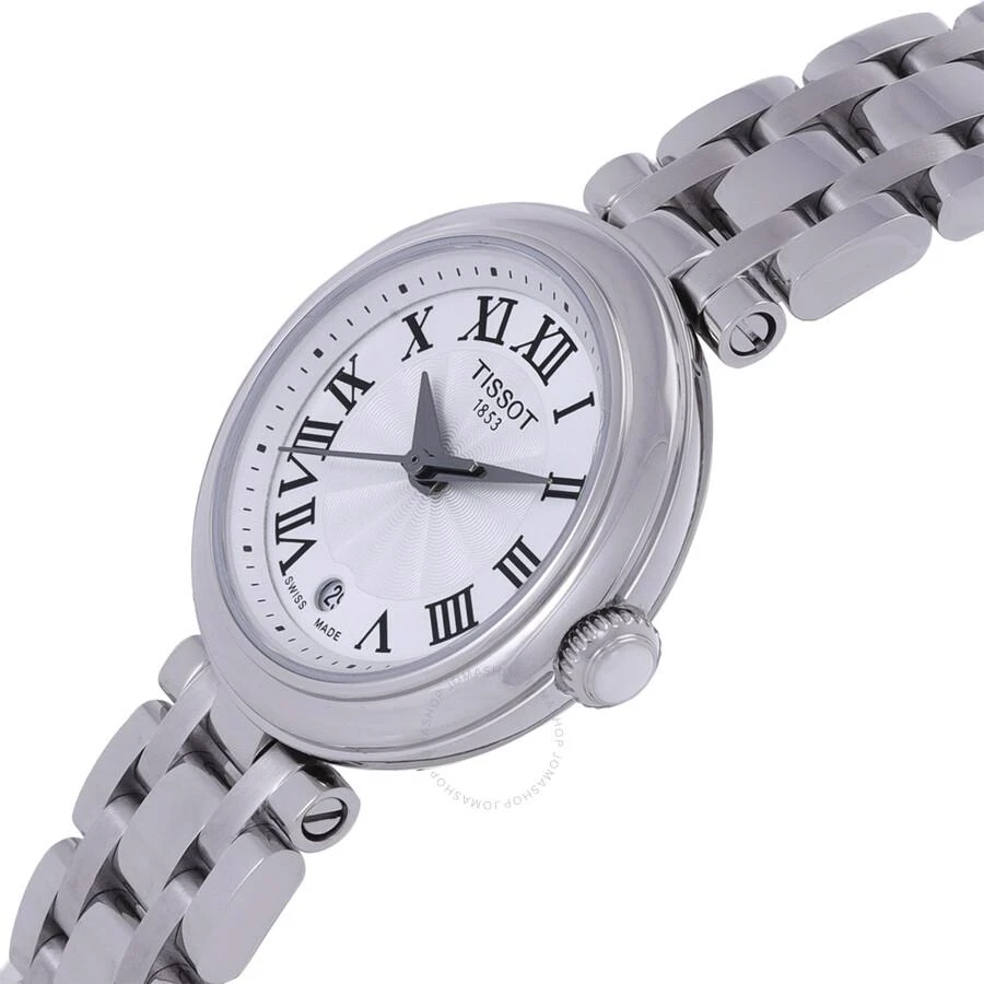 Tissot T-Lady Quartz White Dial Ladies Watch T126.010.11.013.00 2