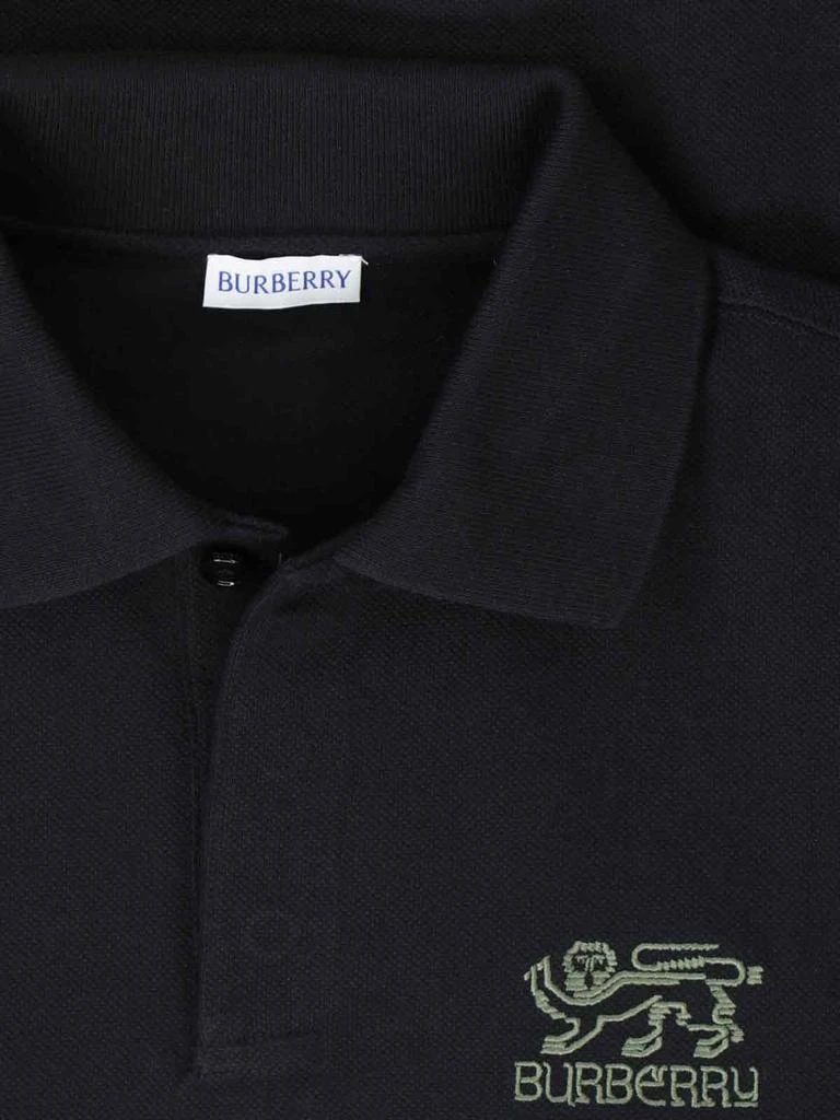 Burberry Burberry Logo Embroidered Polo Shirt 3