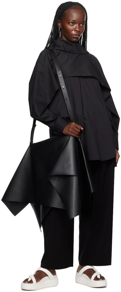 Issey Miyake Black Large Square Tote 4