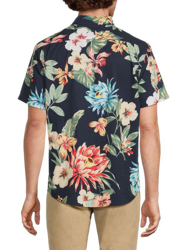 Slate & Stone Tropical Print Shirt