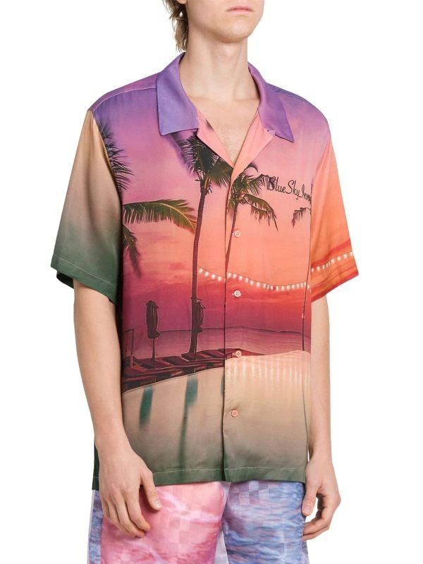 Blue Sky Inn Pool Party Short-Sleeve Shirt 3