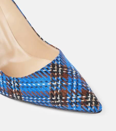 Manolo Blahnik BB 105 tartan pumps 5