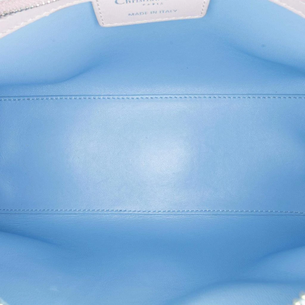 Dior Dior Red Medium Tricolor Lambskin Cannage Lady Dior 5