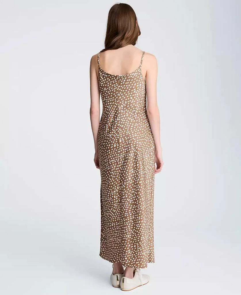 Kenneth Cole Women
s Polka Dot Cowl Neck Slip Dress 6